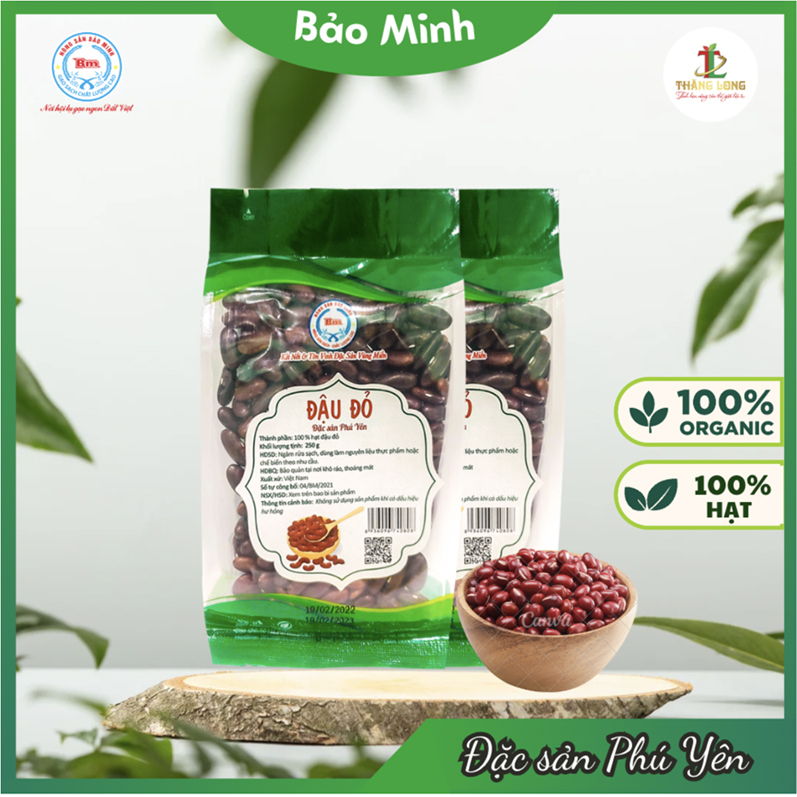 Đậu đỏ 250g - Combo 4 túi