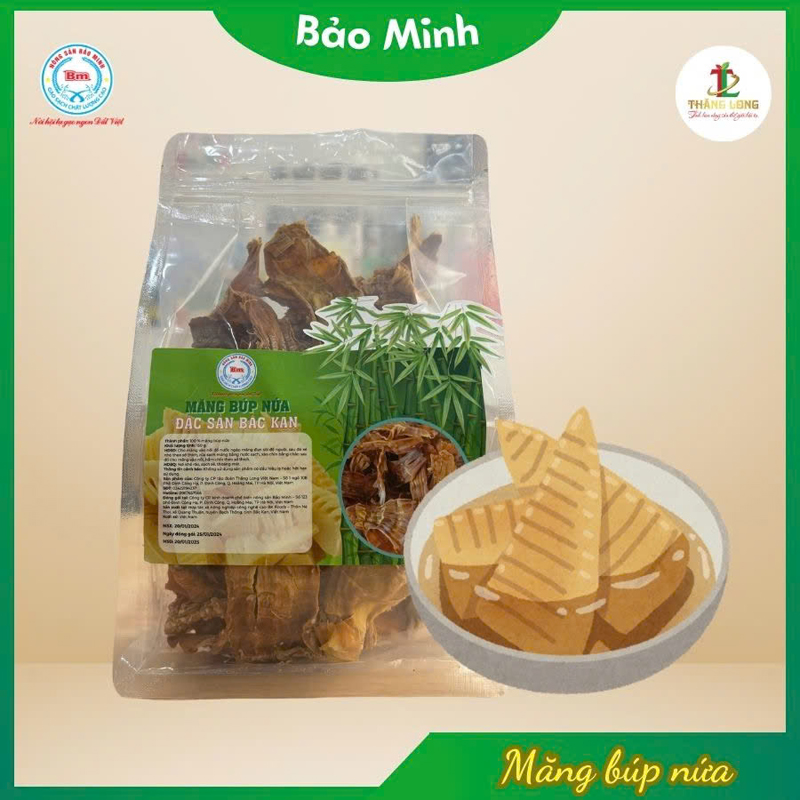 Combo 2 túi Măng búp nứa đặc sản Bắc Kạn 150g 