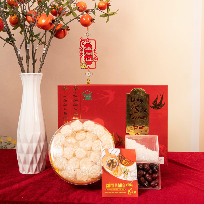 Yến Baby 100g  ( Mua 2 hộp Tặng 1 set 6 hũ yến đường kiêng)