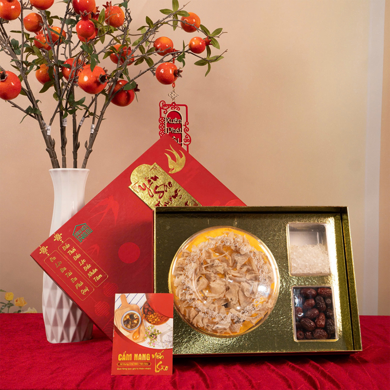 Chân Yến Thô 100g ( Mua 2 hộp Tặng 1 set 6 hũ yến đường kiêng)