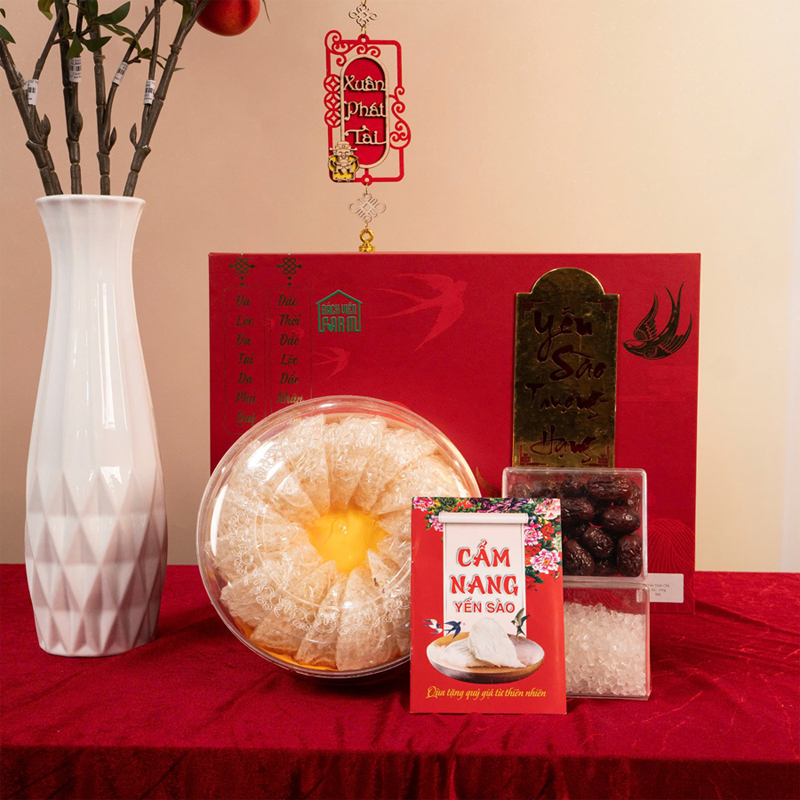 Yến Tinh Chế 100g (Mua 2 hộp Tặng 1 set 6 hũ yến đường kiêng)